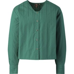 NWT Uniqlo X Hana Tajima Dobby V Neck Long Sleeve Blouse